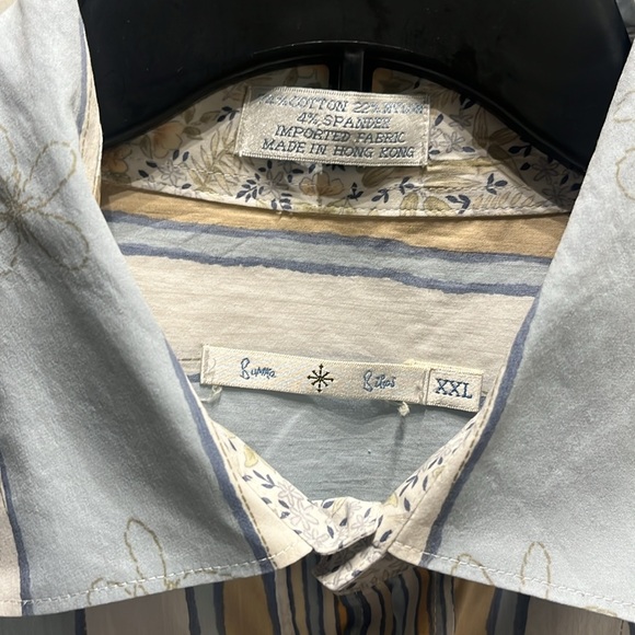 Burma Bibas 90’s Vintage Long Sleeve Button Down XXL - Picture 2 of 7